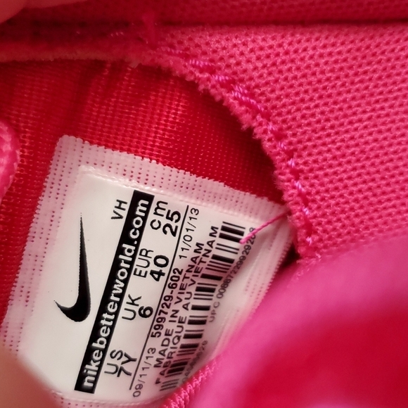 Nike 599729-602 Roshe One Gym Red Running Shoe SZ 7Y - Picture 5 of 7